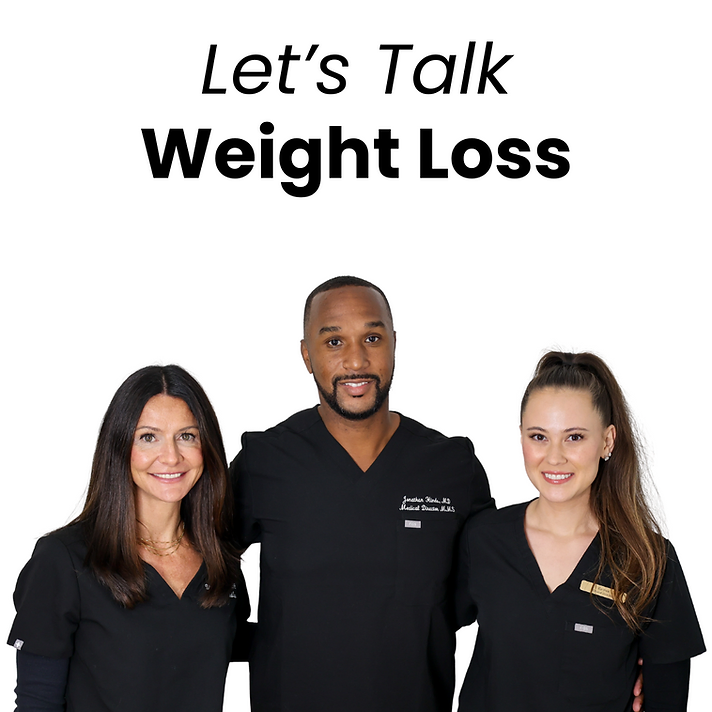 let’s talk weight loss graphic monroe medspa